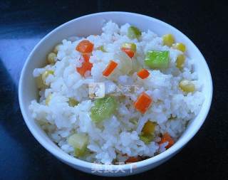 三丁炒饭的做法步骤：10