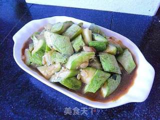 烧焖角瓜的做法步骤：11