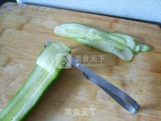 爽口黄瓜片的做法步骤：2