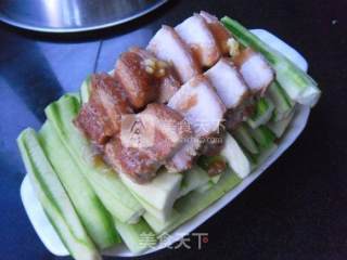 丝瓜蒸肉的做法步骤：6