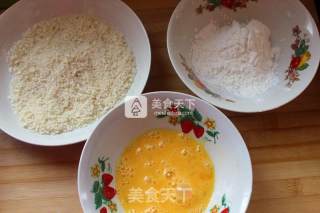 土豆虾泥饼的做法步骤：7