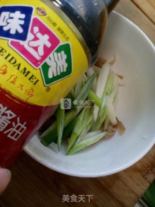葱拌咸菜的做法步骤：3