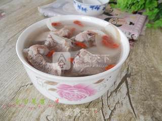 玉竹排骨汤的做法步骤：8