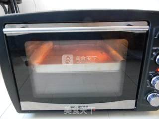 蛋糕夹心杏仁片面包的做法步骤：10