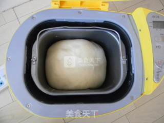 蛋糕夹心杏仁片面包的做法步骤：12