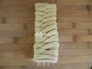 蛋糕夹心杏仁片面包的做法步骤：17