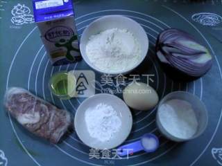 洋葱培根咸马芬的做法步骤：1