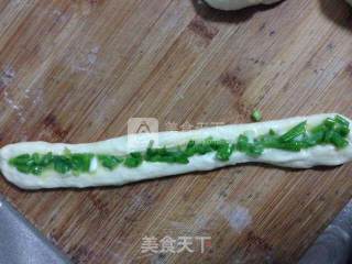 葱香面包的做法步骤：5