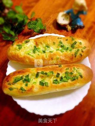 葱香面包的做法步骤：7