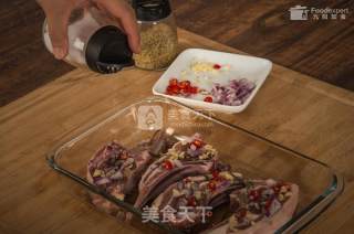 孜然烤羊排——九阳知食的做法步骤：2
