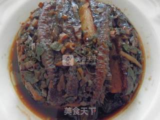 芥菜扣肉的做法步骤：14