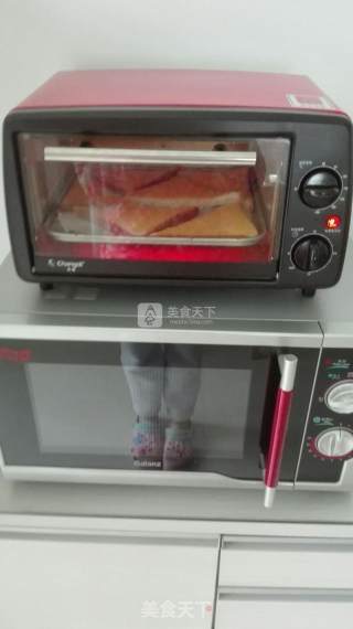 高逼格早餐～杏仁豆浆＋黄油烤包的做法步骤：18