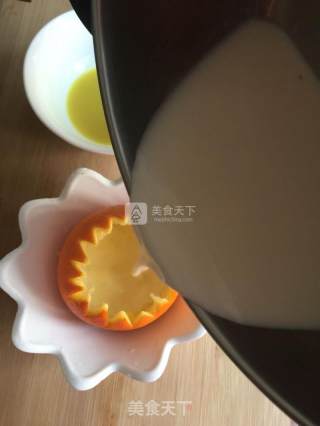 橙香姜撞奶的做法步骤：7
