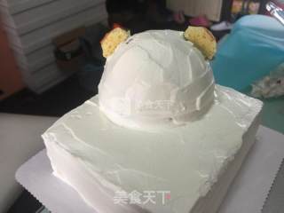 小熊蛋糕的做法步骤：20
