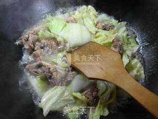 白菜煮鸡骨架的做法步骤：5