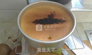 爱心戚风生日蛋糕的做法步骤：16