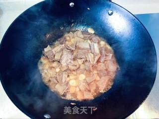 大蒜烧肚块的做法步骤：5