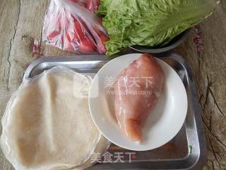 墨西哥鸡肉卷的做法步骤：1