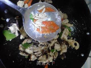 香菇什锦鸡片的做法步骤：16
