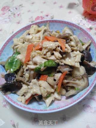 香菇什锦鸡片的做法步骤：17