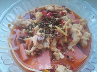 麻辣水煮肉片的做法步骤：11