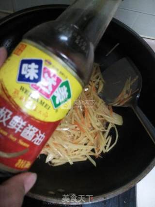 醋溜土豆丝的做法步骤：7