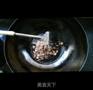土豆泥腊味青菜饭的做法步骤：4