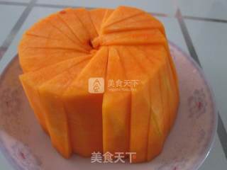 蜜汁南瓜的做法步骤：1