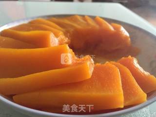 蜜汁南瓜的做法步骤：2
