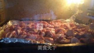 羊肉烤鸡胗子的做法步骤：1