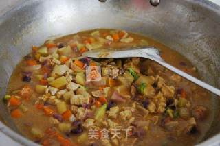 黄咖喱鸡肉饭的做法步骤：7
