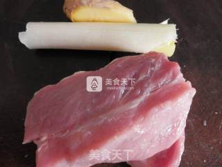 平菇炝肉片的做法步骤：1