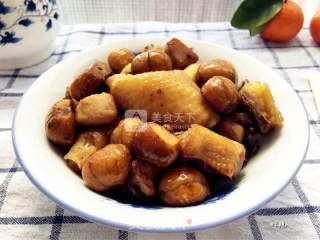 板栗焖鸡的做法步骤：10