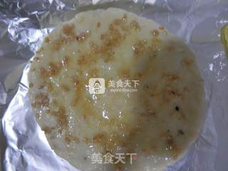 烤简版烧饼的做法步骤：9