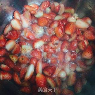 草莓果酱的做法步骤：5
