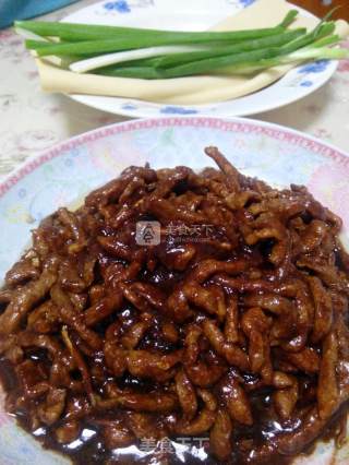 京酱肉丝的做法步骤：14