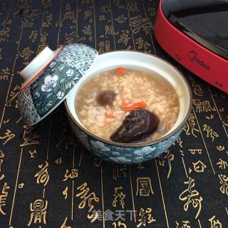桂圆枸杞美目粥的做法步骤：8