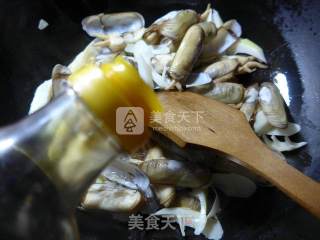 雷笋炒蛏子的做法步骤：6
