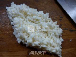 鸡蛋泡菜山药饼饼的做法步骤：2