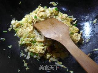 鸡蛋白菜馅盒子的做法步骤：10