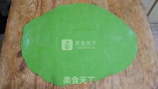翡翠手擀面的做法步骤：6