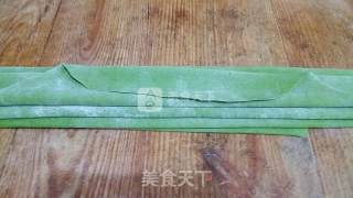 翡翠手擀面的做法步骤：7