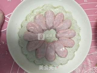 荷花糯米糕的做法步骤：7