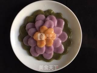 荷花糯米糕的做法步骤：9