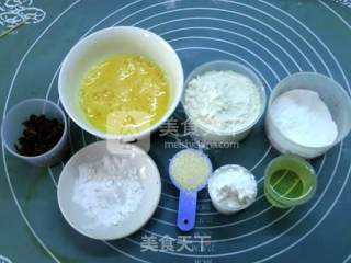 冰砂橙皮酥棒的做法步骤：1