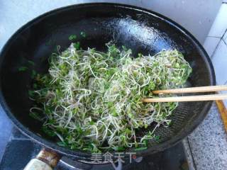 炒芽苗菜的做法步骤：7