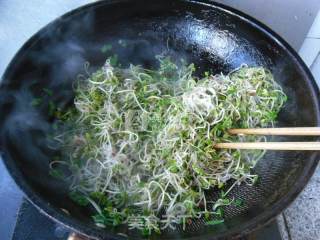 炒芽苗菜的做法步骤：8