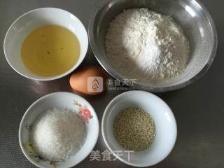 开口笑的做法步骤：1