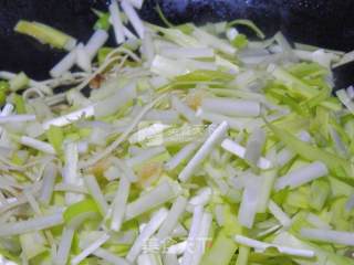 韭黄炒豆腐丝的做法步骤：5