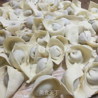 鸡肉馄饨的做法步骤：9